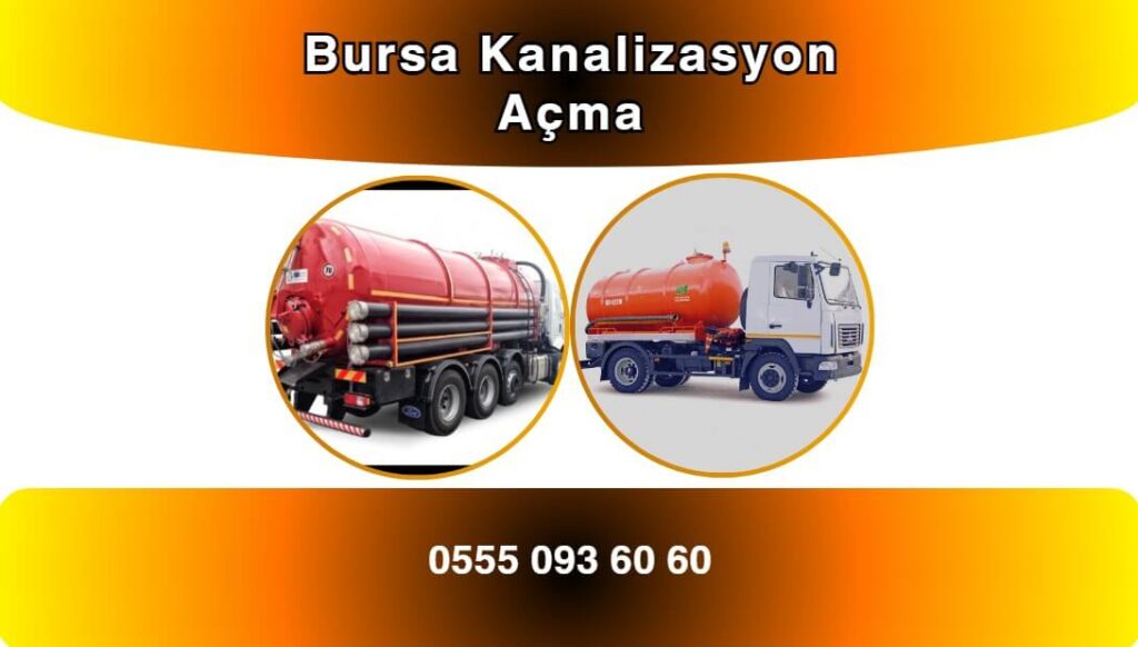 Bursa Kanalizasyon Açma